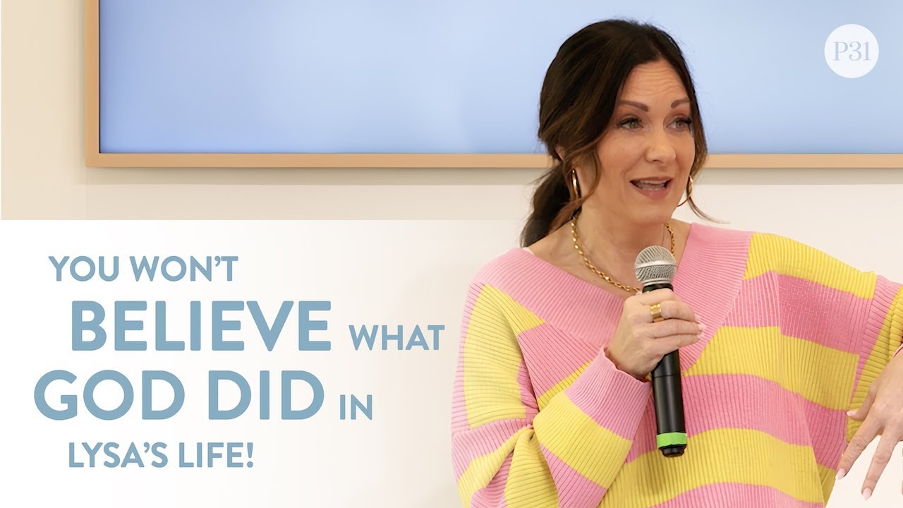You Won’t Believe What God Did in Lysa’s Life! #lysaterkeurst