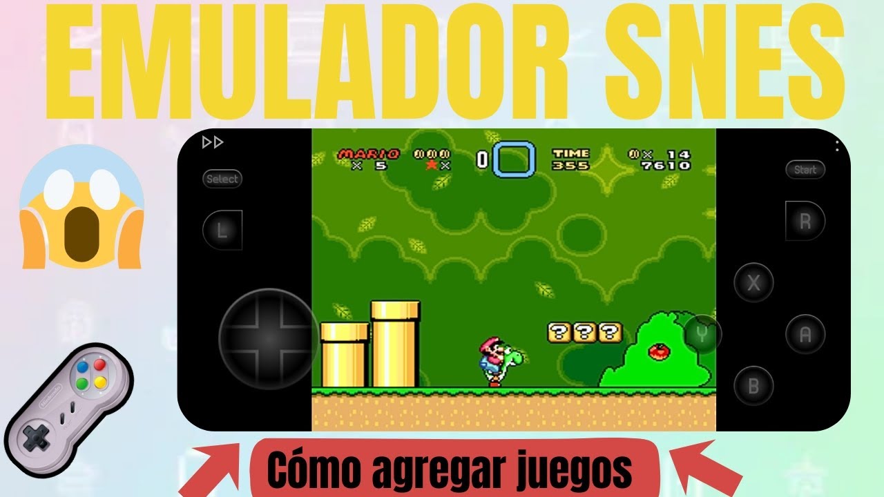 EMULADOR SNES Android 2025: Instala y Carga Juegos de Super Nintendo en tu Celular (4 Minutos)