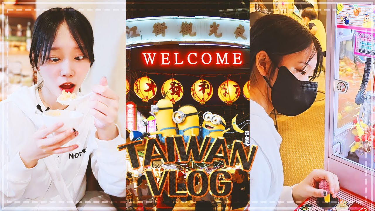【Namin】 台灣Vlog 2!! 吃小籠包｜體驗台灣KTV｜夜市狂粉