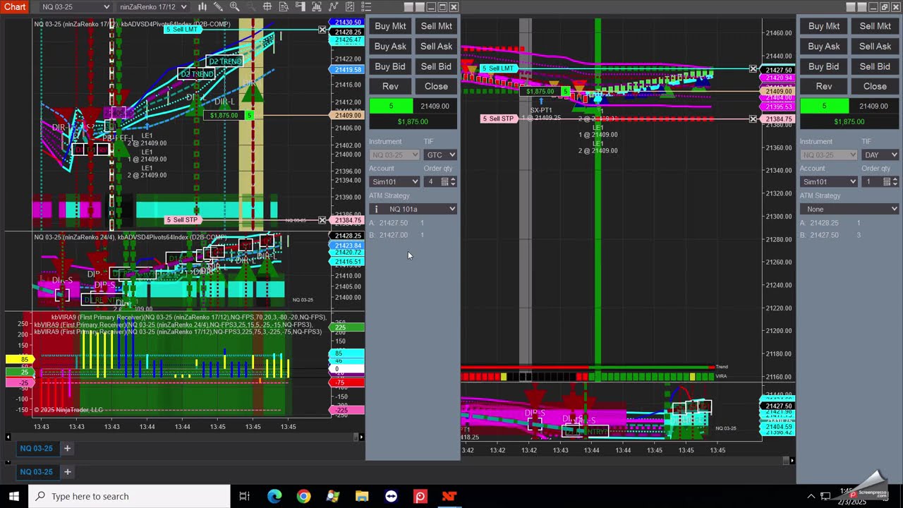 ES, NQ AUTOMATED SYSTEMS TRADING.