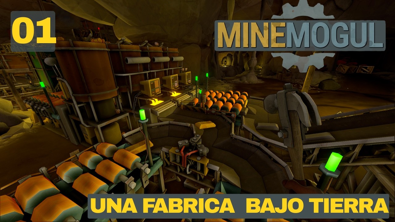 MineMogul #1: una fabrica bajo tierra| iniciamos esta aventura.