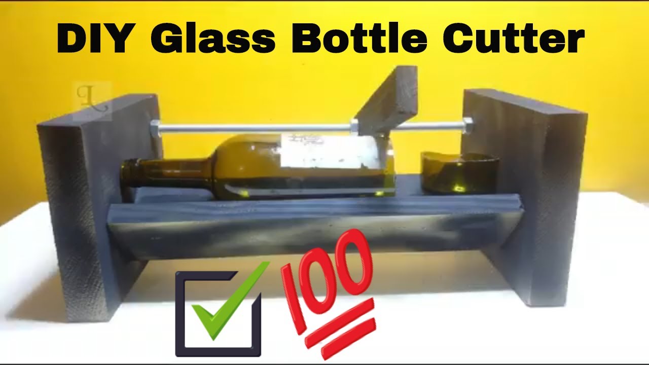 How to make glass bottle cutter
