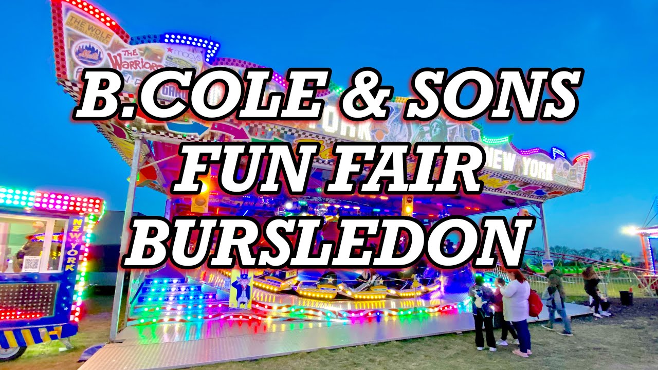 B.Cole & Sons Fun Fair Bursledon Vlog 17th April 2021