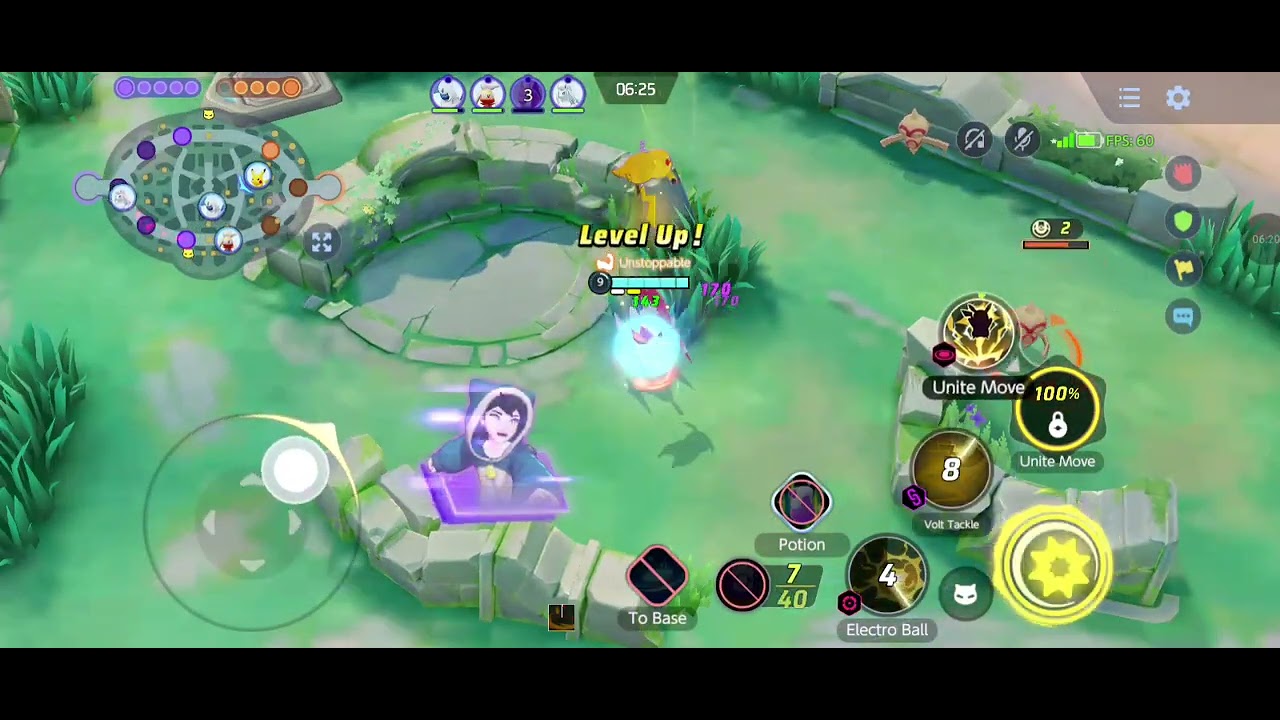 Pokemon UNITE-Pikachu-Gameplay Walkthrough Part-6 (Android/ios)