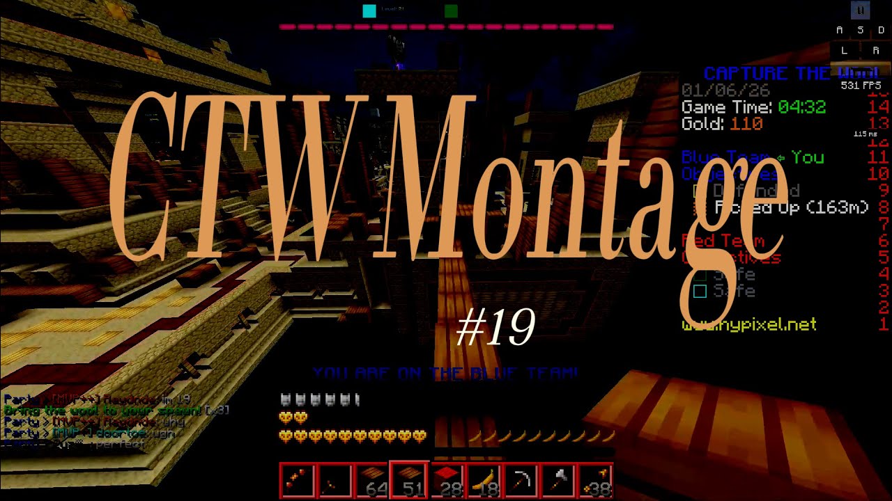 CTW Montage #19 (Hypixel Capture the Wool)