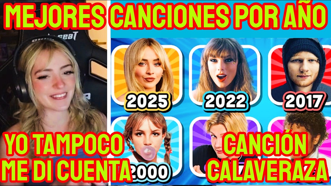 Sylvee reacciona y escoge a las mejores canciones por año y explica canción calavera