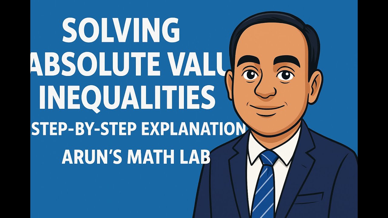 Absolute Value Inequalities Explained with Graphs and Intervals
