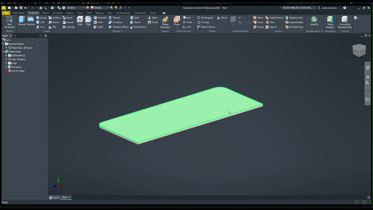 HINGE DESIGN USING CAD INVENTOR PART 1. ASSEMBLY TUTORIAL