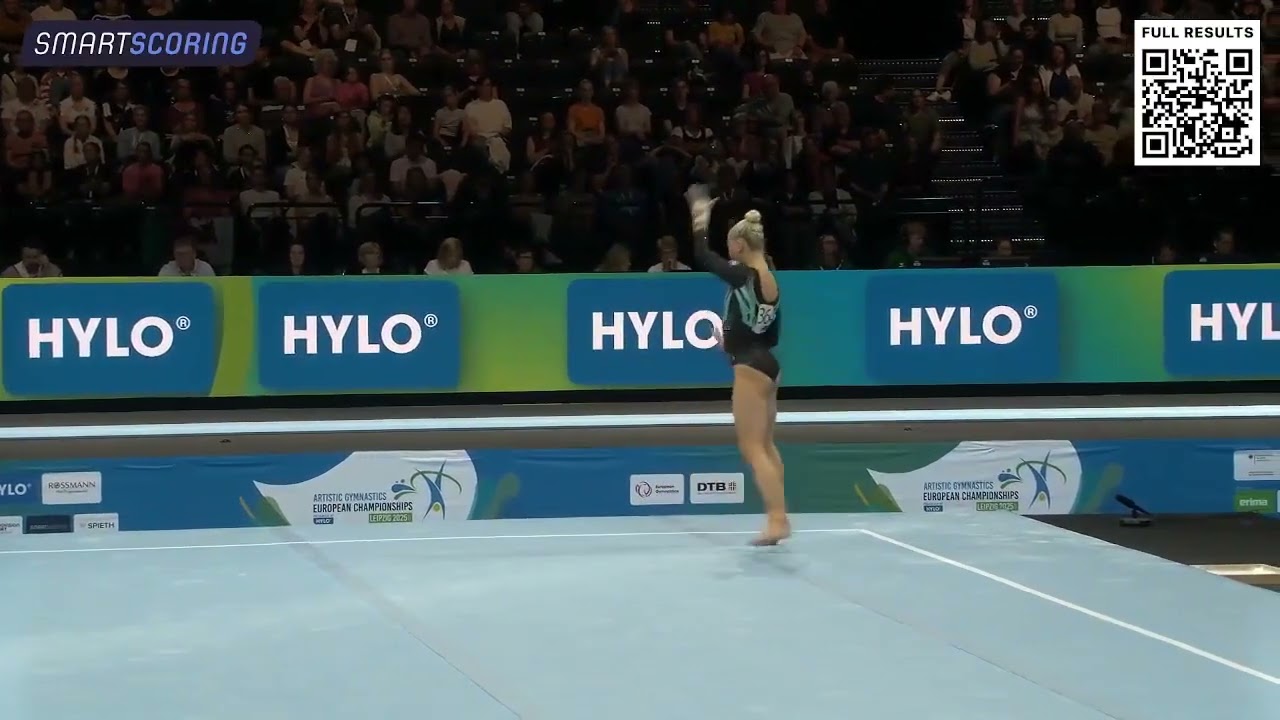 Hildur Maja Gudmundsdottir. 2025 European Championships. Qual/TF. FX