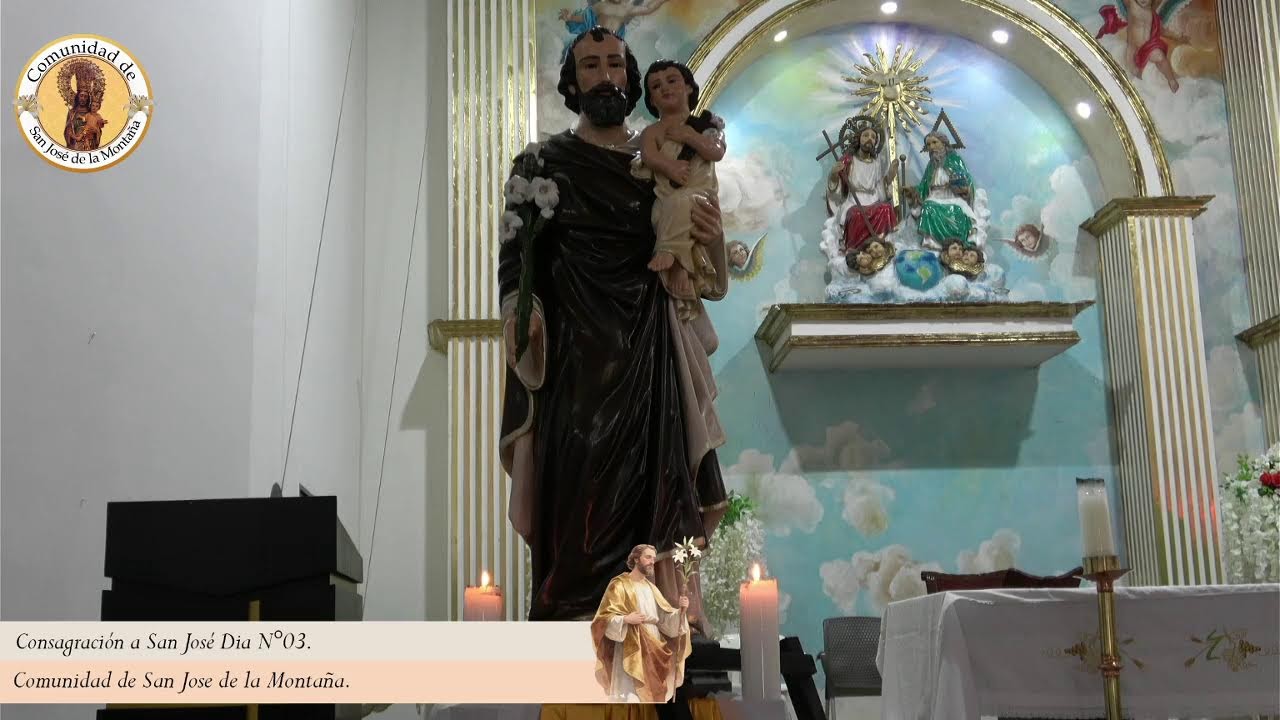 Consagración al Glorioso Patriarca San José Día N°03/33 del 2026.