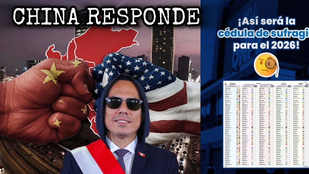 China responde a EEUU sobre PERÚ | Fujimorismo rechaza firmas a Jerí | Cédula oficial electoral 2026