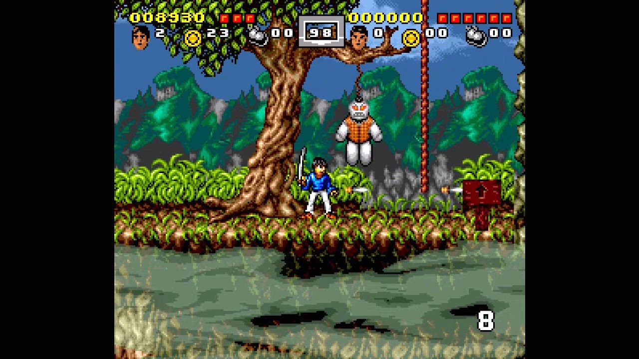 3 Ninjas Kick Back ... (SNES) 60fps Gameplay