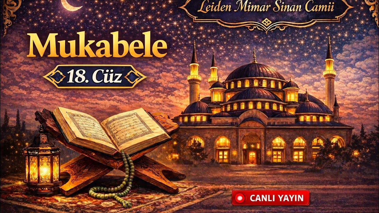 HDV Leiden Mimar Sinan Camii kanalı canlı yayında