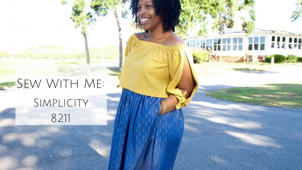 Sew With Me: Simplicity 8211 w/Side Seam Zipper Pocket