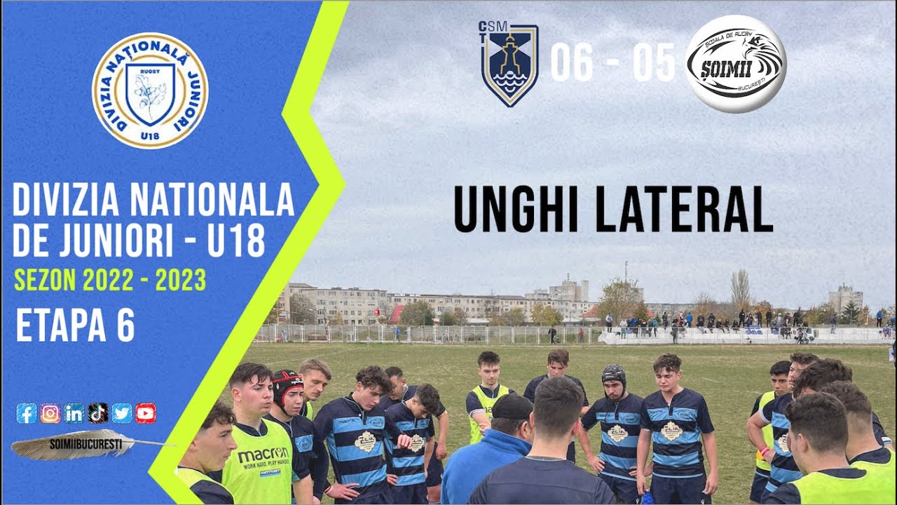 CSM Constanta - ACS Soimii - Dinamo - Under 18 - Rugby DNJ 2022 2023 - Unghi 2