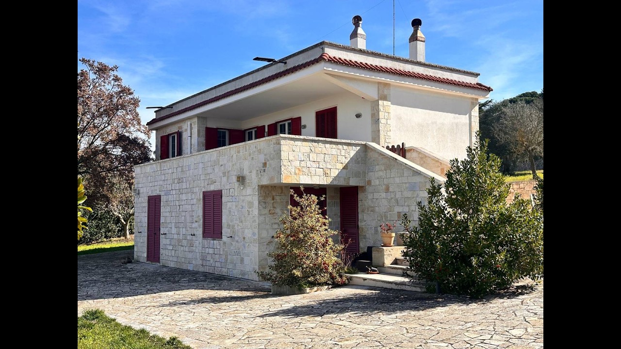 Villa con progetto per piscina