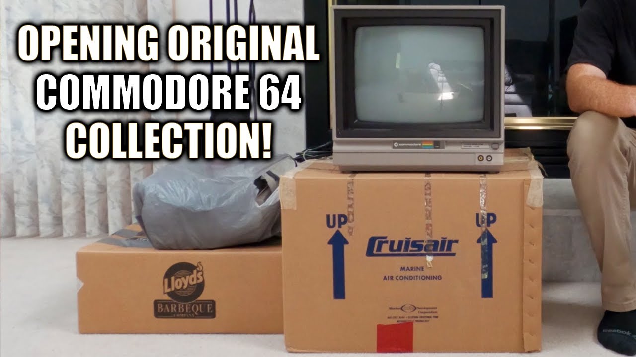Opening Original Commodore 64 Collection