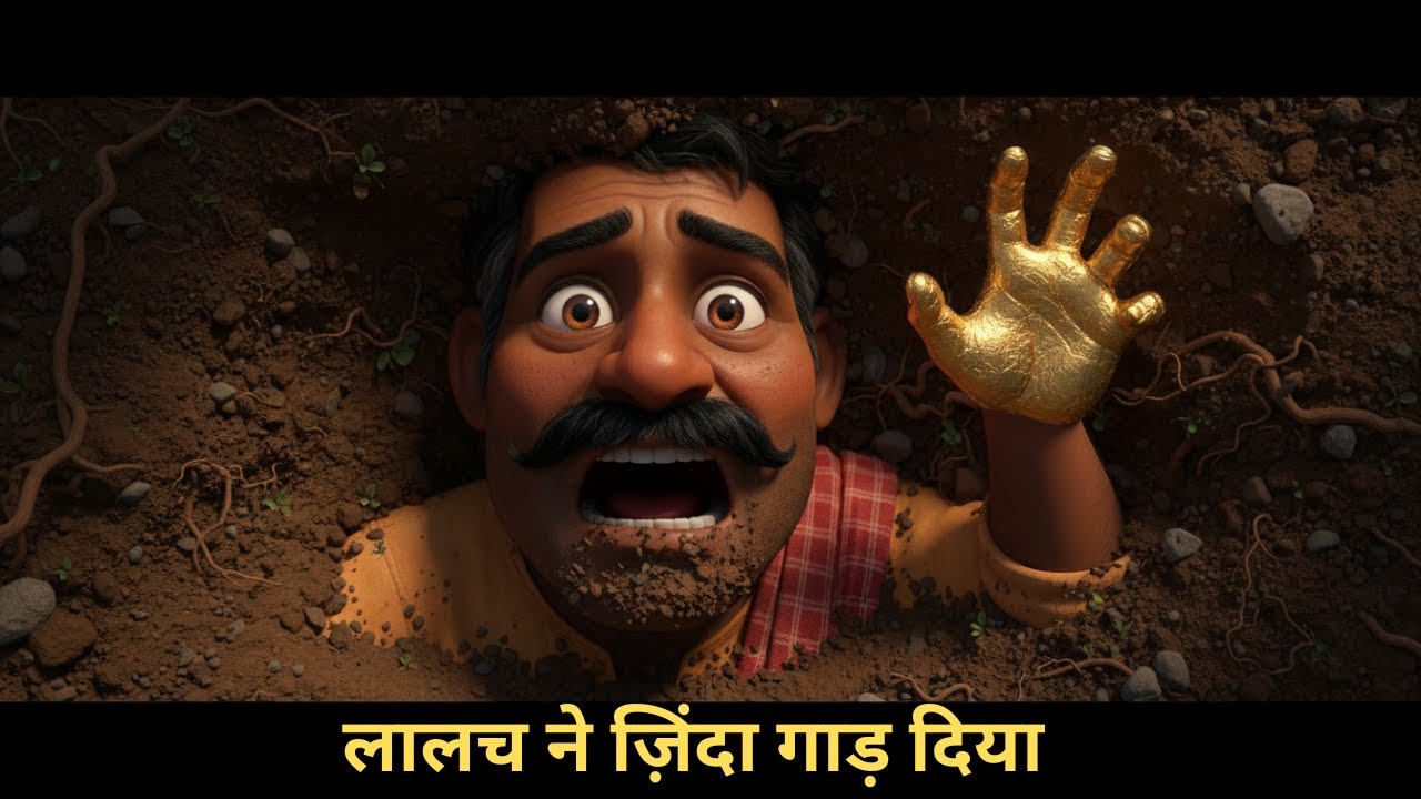 सोने की बोरी और लालच का अंत | Sahukar Ka Shaap | Village Story Hindi