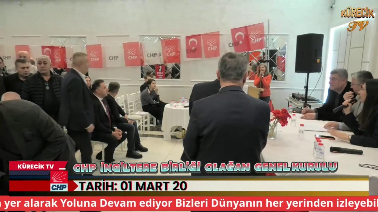 CHP İNGİLTERE BİRLİĞİ OLAĞAN  7. GENEL KONGRESİ