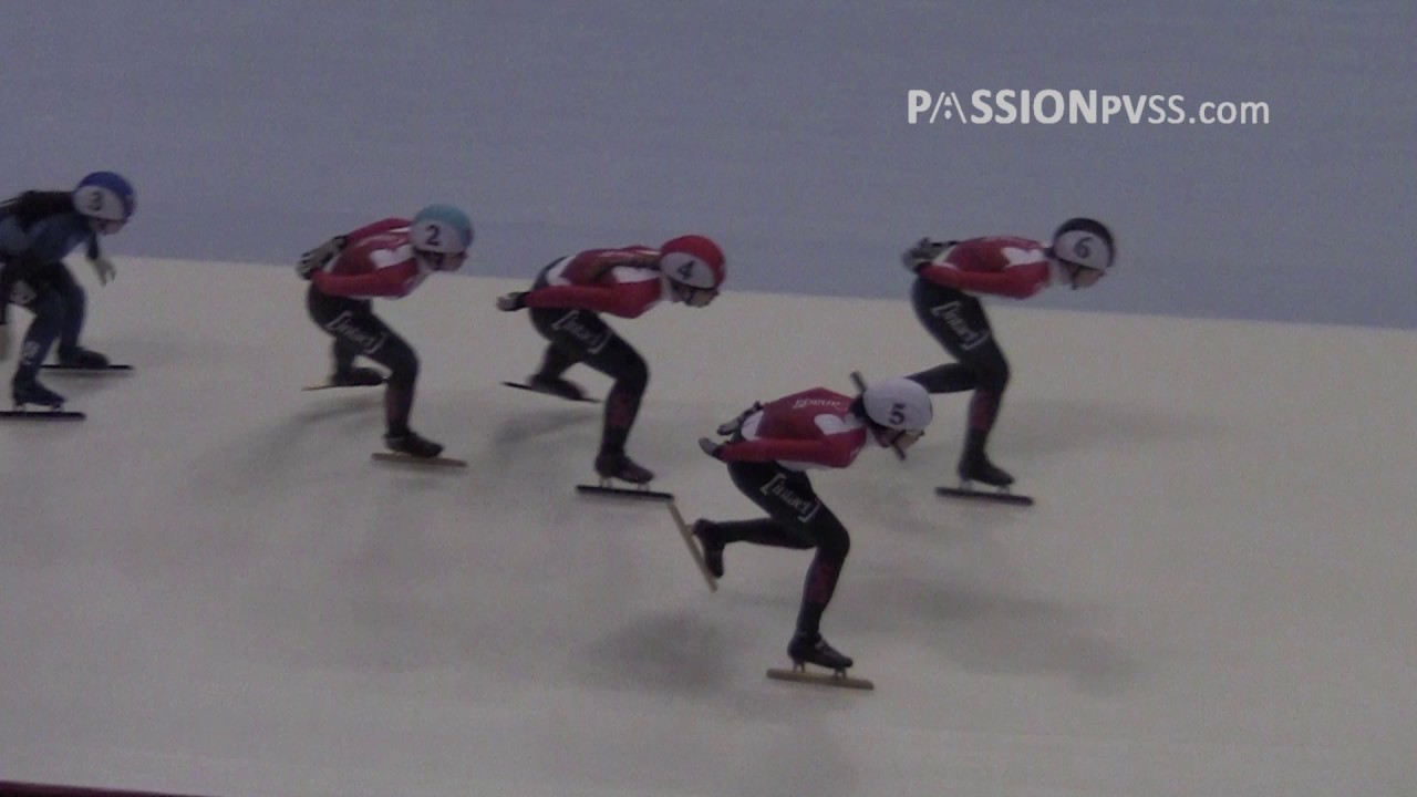 01/2017 Women's 1500m A final short track / Finale A 1500m  femmess patinage de vitesse courte piste