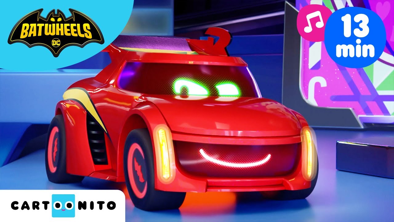 Das ist Robins Gefährt Redbird | Batwheels Musikvideo | Cartoons für Kinder | @CartoonitoDE
