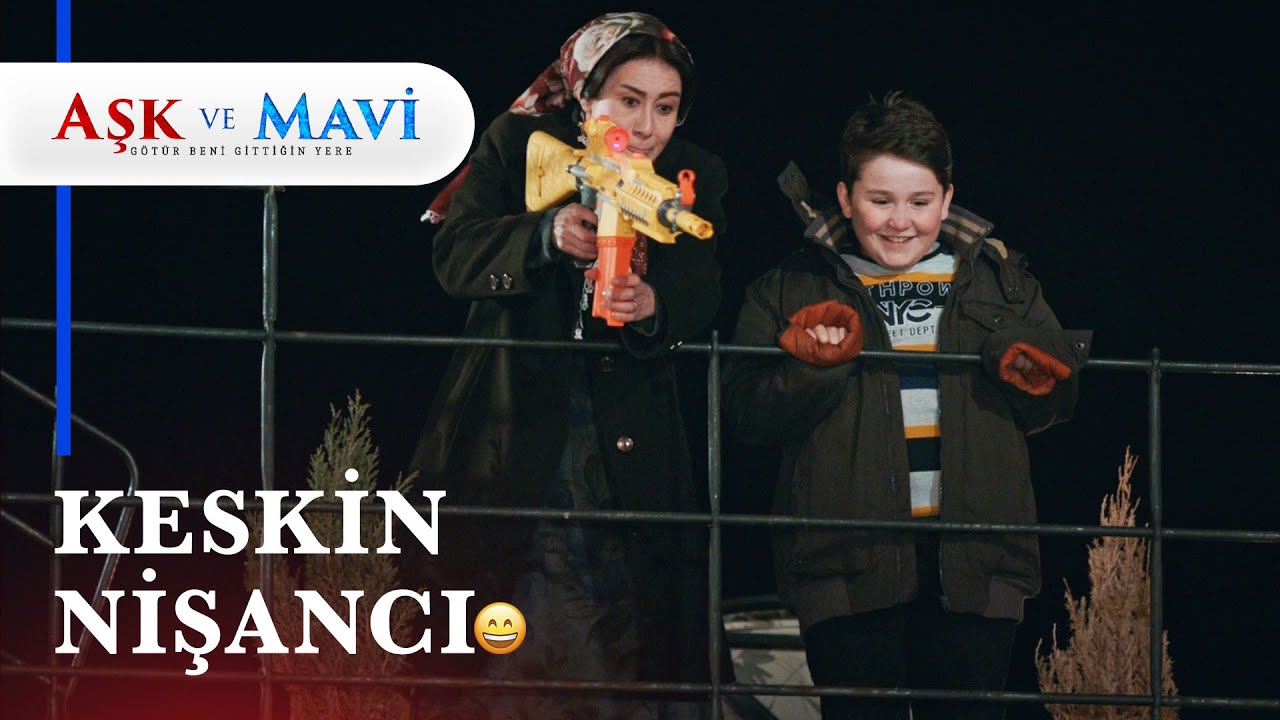 Tam on ikiden vurdu🤓 - Aşk ve Mavi 19. Bölüm