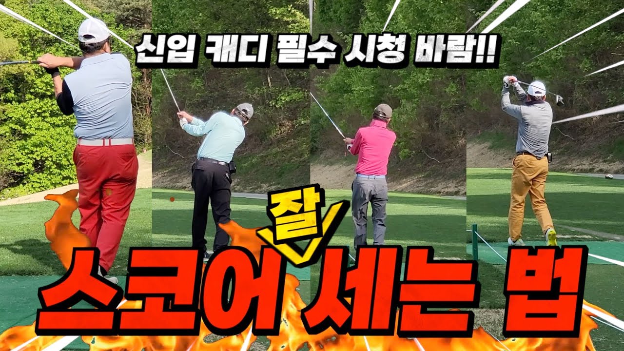 신입 캐디 5만원팁 쌉가능 영상!! [정군의 스코어 잘!! 세는 법]