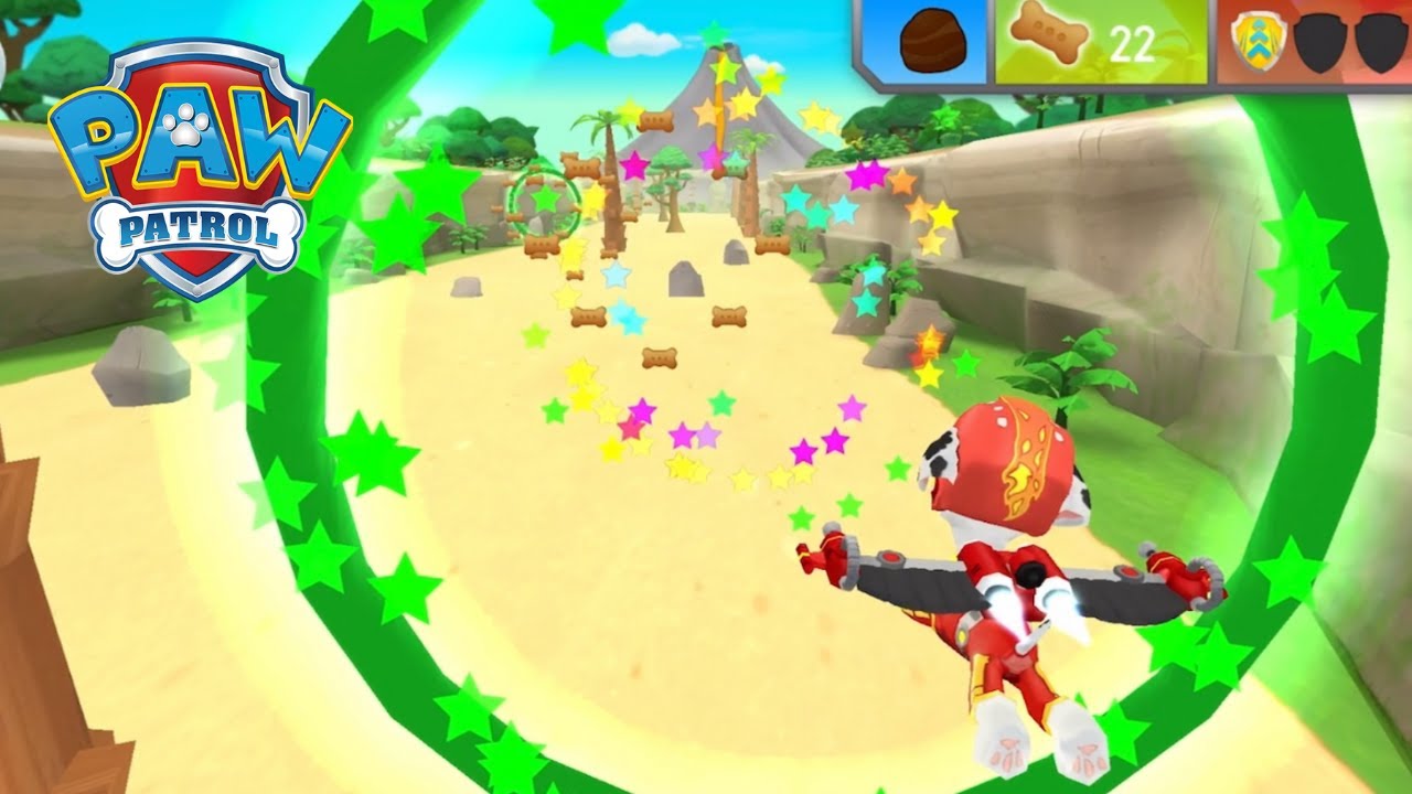 PAW Patrol: Air & Sea Adventures  🐶 Fly the skies with MARSHALL: VOLCANO ISLAND in Adventure Bay!