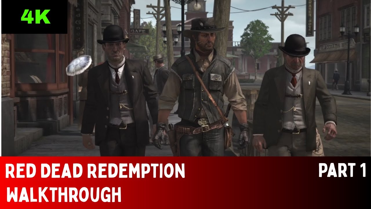 Red Dead Redemption Walkthrough Part 1 - (Xbox Series X) HD 4K60FPS (No Commentary)