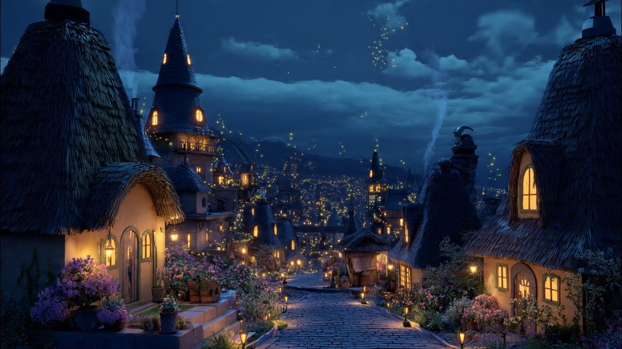Living in a Storybook | Cozy Cottage Castle (4k tour) Magical