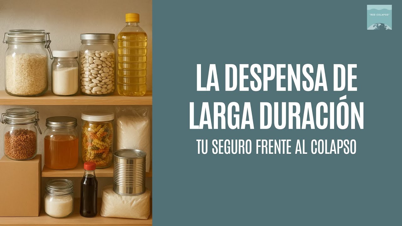 Cómo preparar una despensa de larga duración | Guía práctica para tiempos de crisis