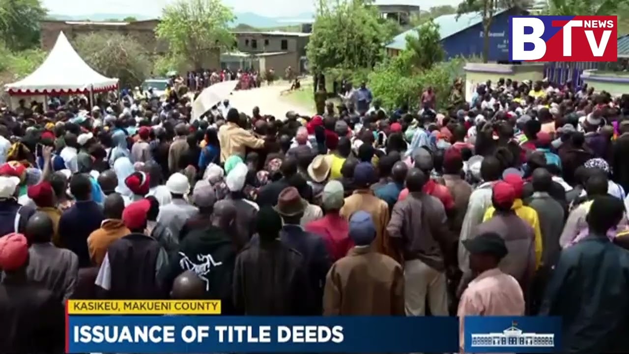 ''HATUTAKI SIASA YA UKABILA NA CHUKI, RUTO NI TUTAM'' MP MUTUSE TOLD MAKUENI RESIDENTS!!