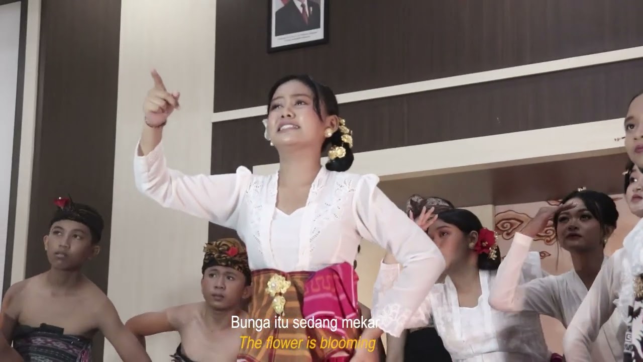 Penampilan Provinsi Bali dalam Festival Tunas Bahasa Ibu Nasional 2025