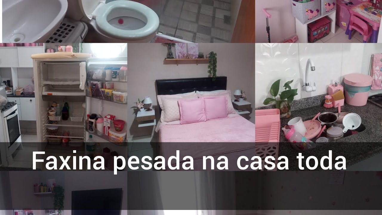 Faxina pesada na casa 🏡