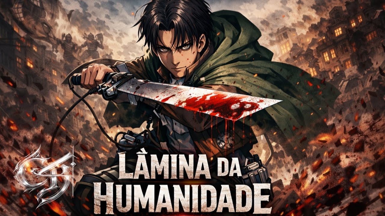 LÂMINA DA HUMANIDADE - LEVI - ATTACK ON TITAN