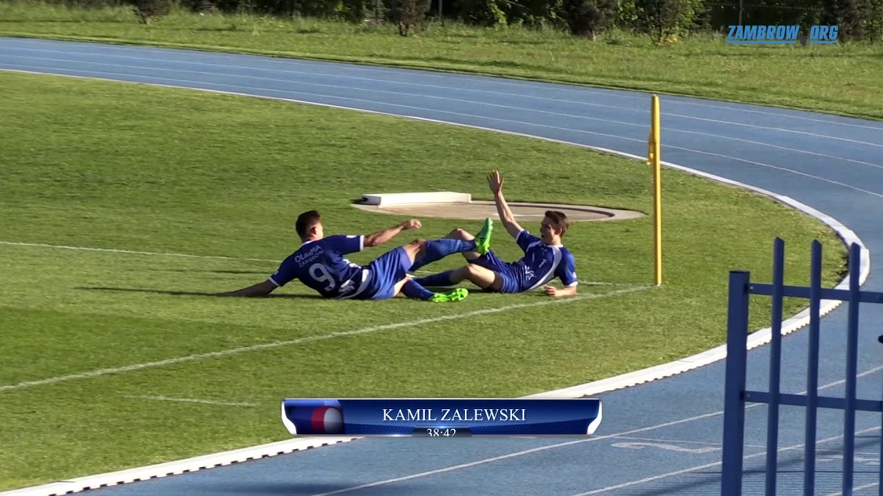 Bramki Olimpii Zambrów w domowych meczach w sezonie 2017/2018 - zambrow.org
