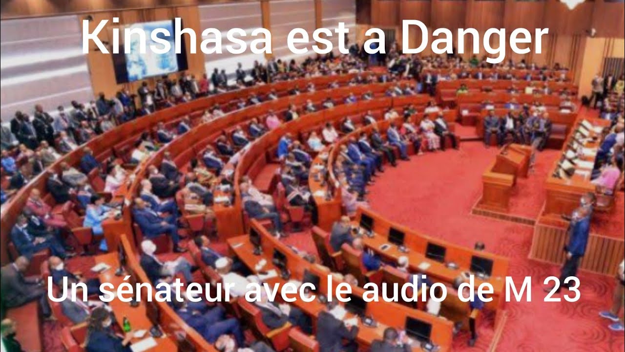 RDC : Un sénateur il est M 23 a l'assemble nationale Bahoki ba audio na ye epesi mawa na ba depute 