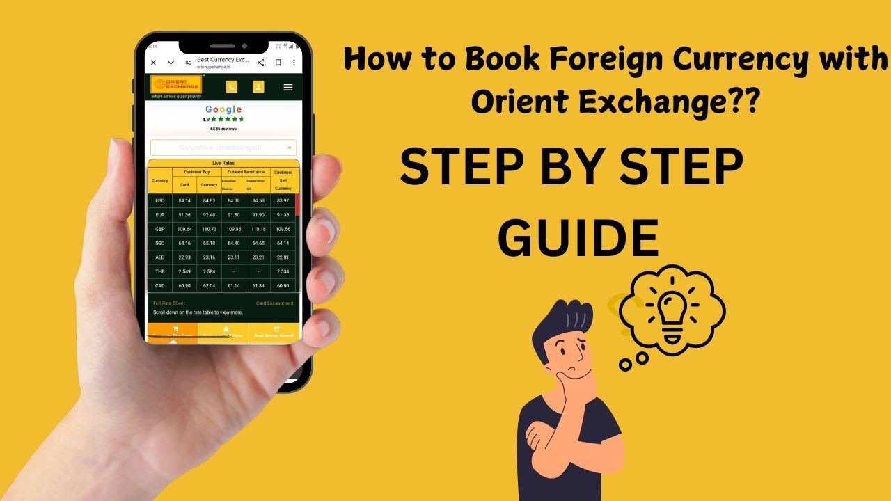 How to Book Foreign Currency with Orient Exchange | Step-by-Step Guide