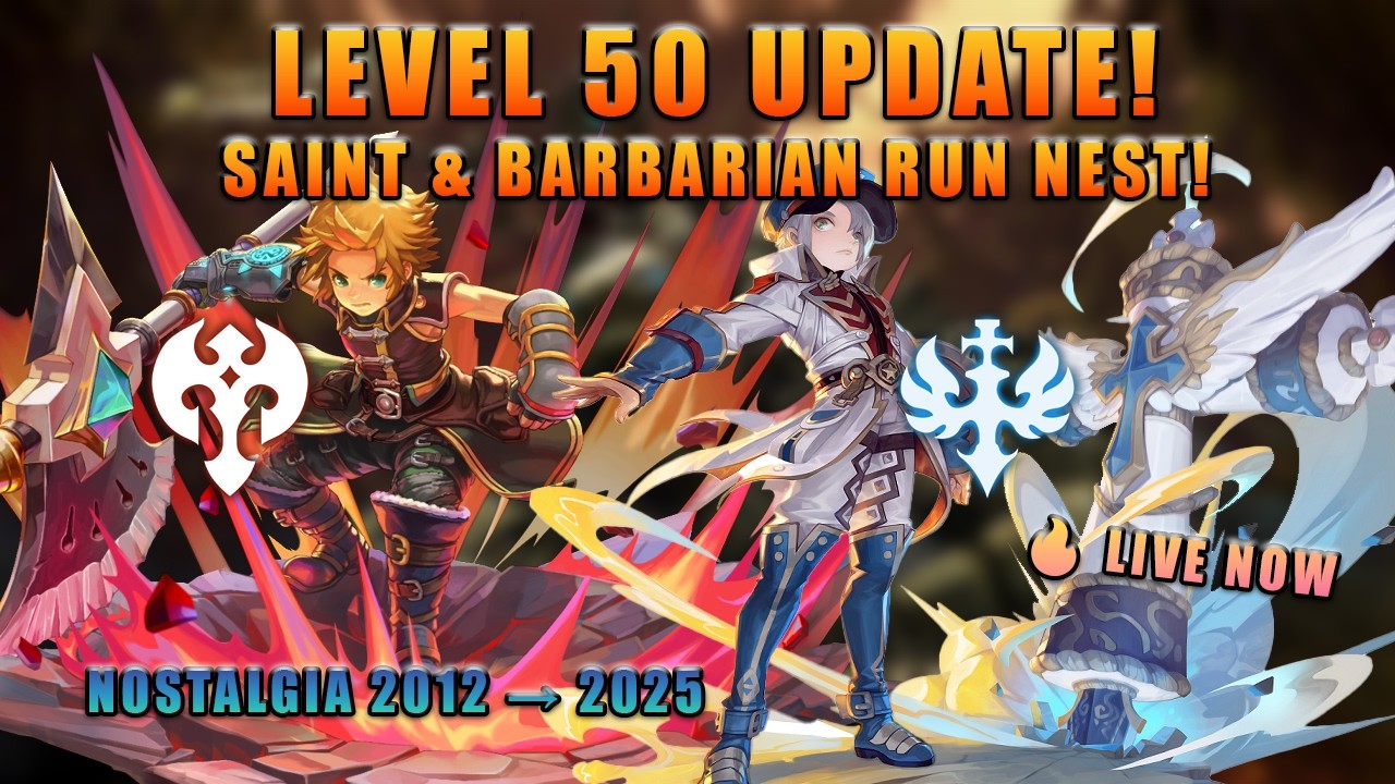 🔴 [LIVE] Dragon Nest M Classic: Daily Saint dan Barbarian Nest Run! 🤗
