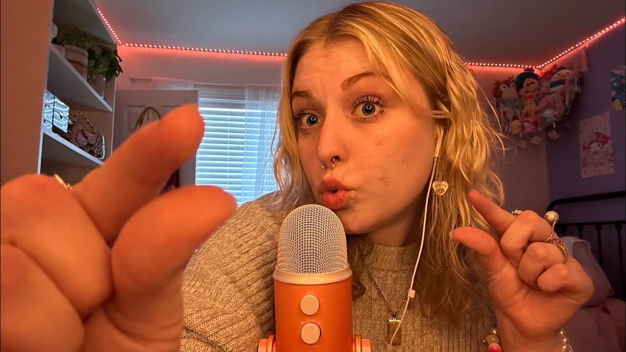 ASMR Negative Energy Plucking + Positive Affirmations 😴✨💗 Rambling, Mouth, Jewlery, Hand Sounds 💤