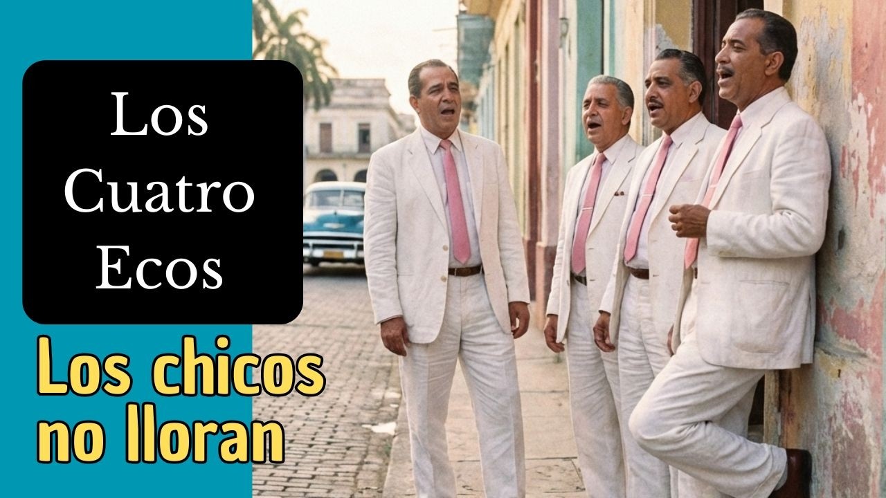 Los Cuatro Ecos - Los chicos no lloran | La cumbre de la Balada Bolero Vocal (Audio AI)