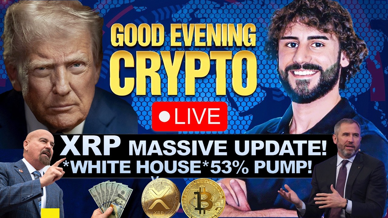🚨 BREAKING: WHITE HOUSE *BOMBSHELL* CLARITY ACT UPDATE! 🚨 XRP PUMPS 53% & $1 TRILLION  BUYBACK!?