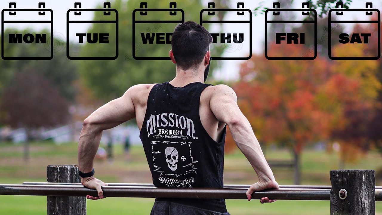 Weekly Calisthenics Workout Plan (Intermediate Level)