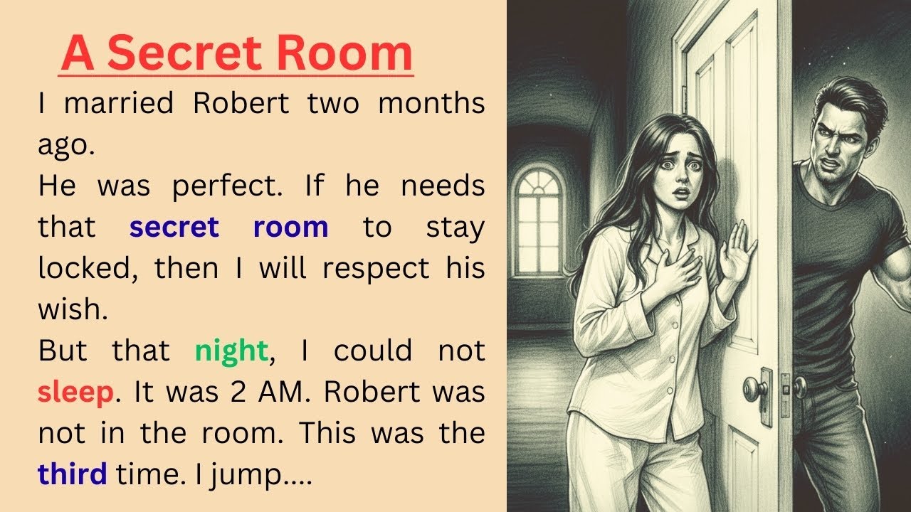 Learn English with Stories | A Secret Room | English Listening and Speaking Practice Level 3
