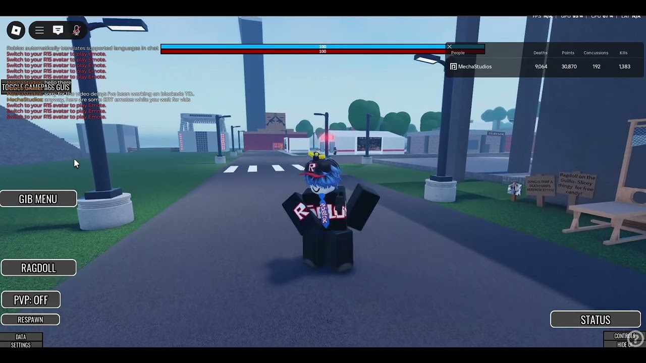 Some ERT emotes  (SORRY FOR VIDEO DELAYS)