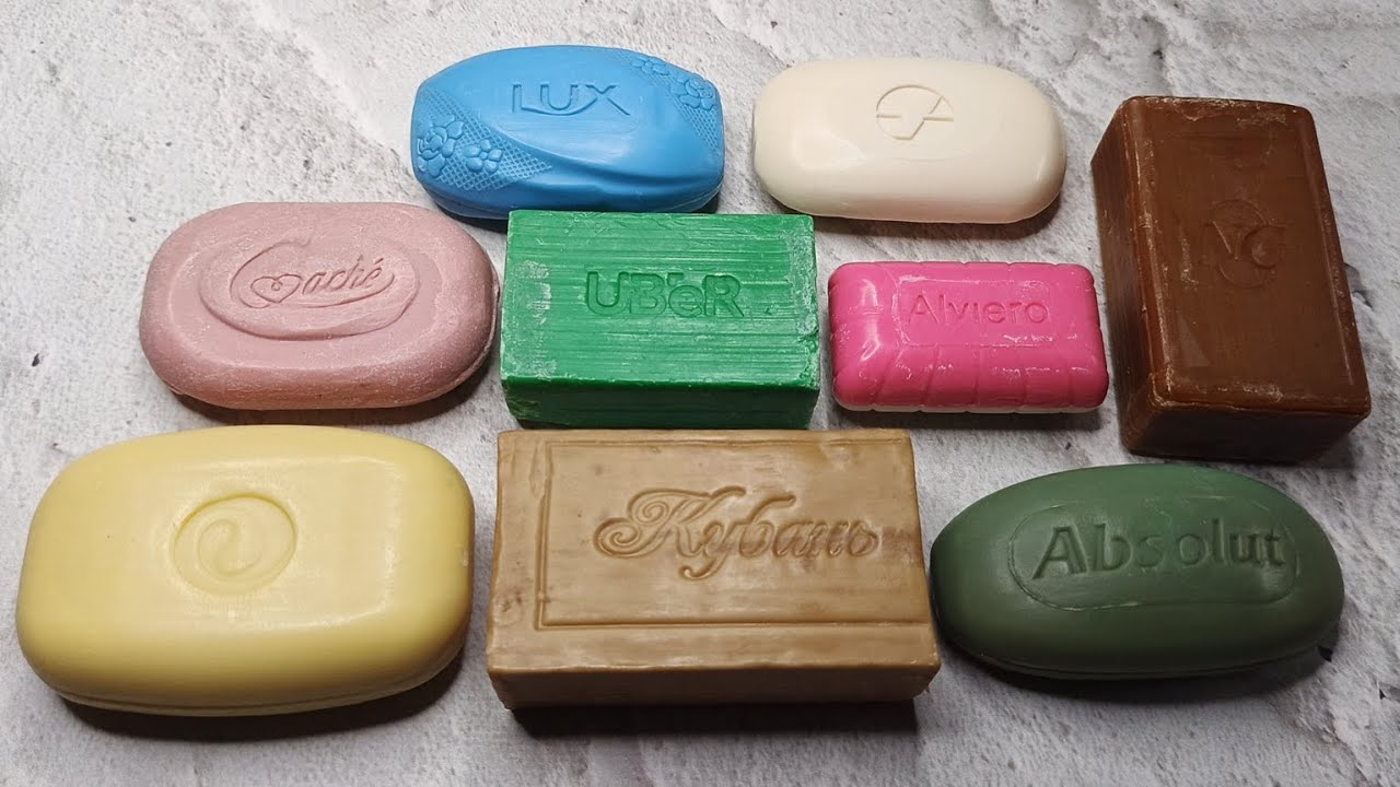 Soap Cutting🧼ASMR🔪Резка сухого мыла