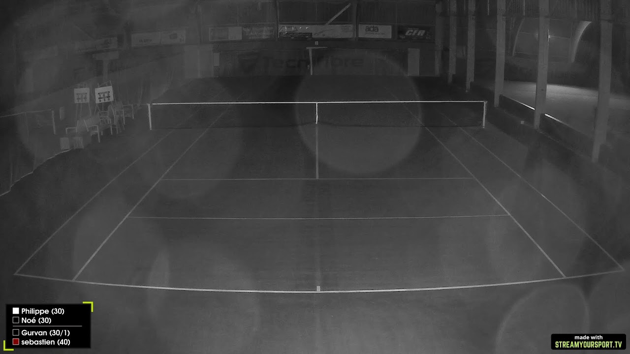 Court 2 : Philippe (30) / Noé (30) 🆚 Gurvan (30/1) / sebastien (40)