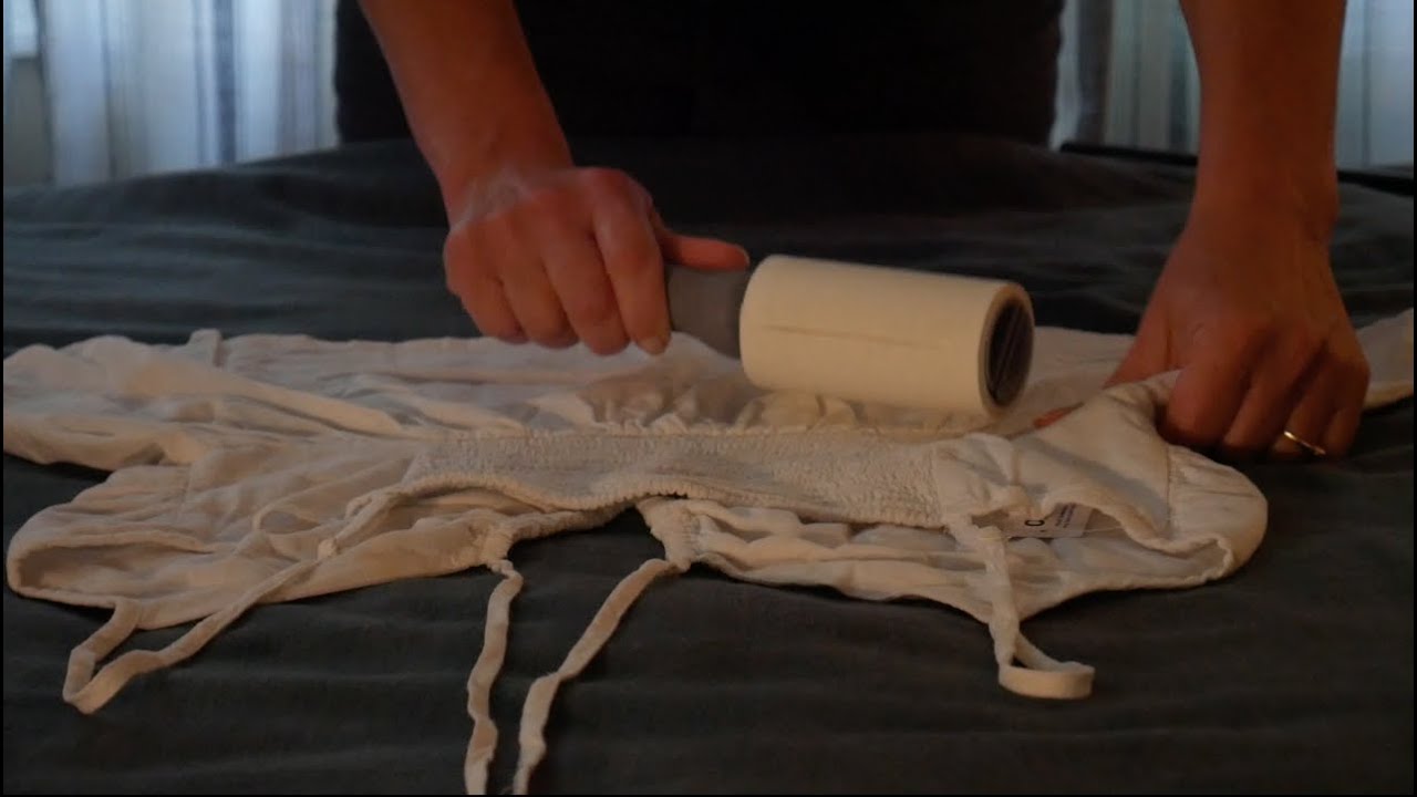 Asmr - Lint Rolling and Wrinkle Spray - Softly Spoken