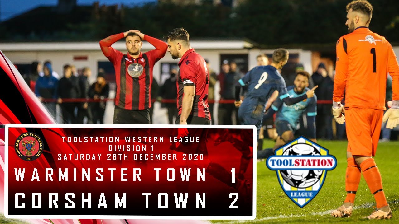 Warminster Town FC 1 V 2 Corsham Town FC - Official Match Highlights