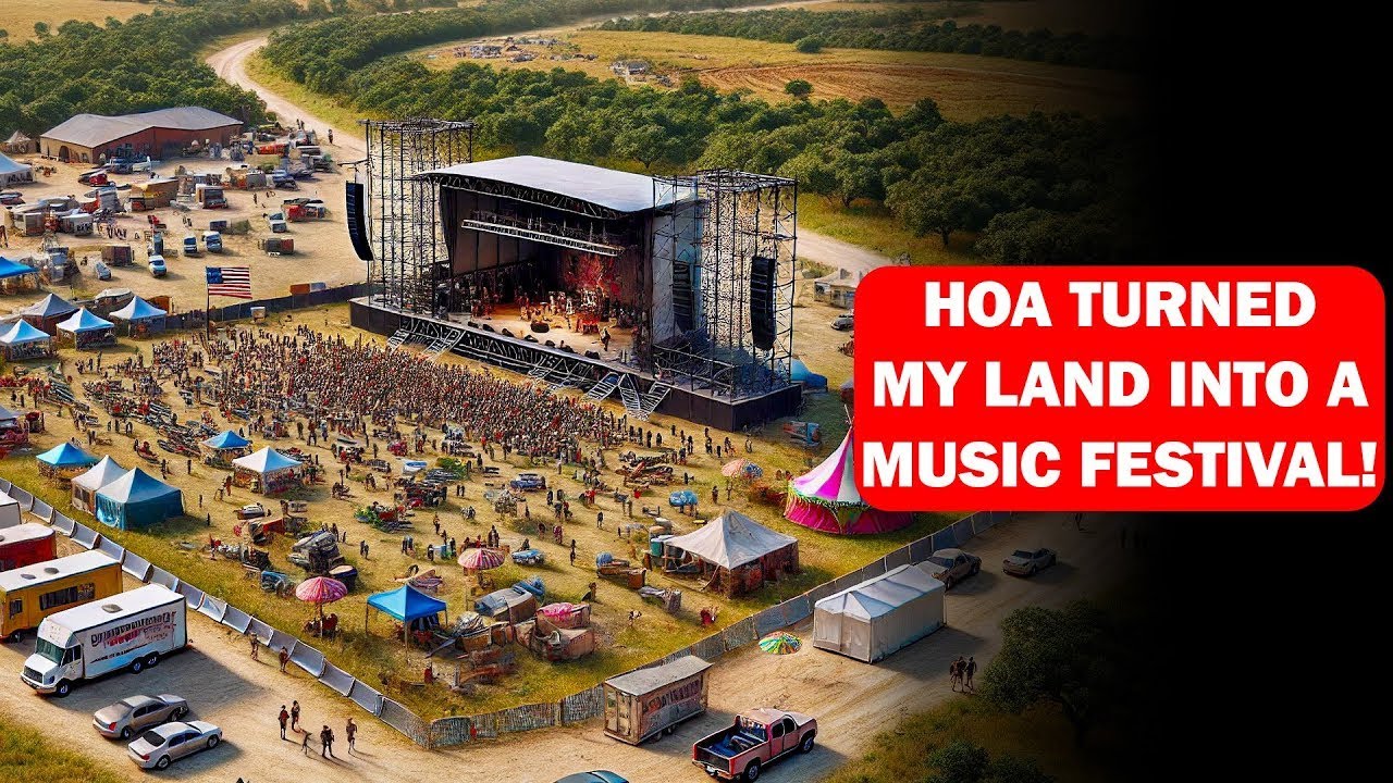 HOA Karen Threw a Festival on My Private Land—So I Drove Through the Stage and Sued Them All!